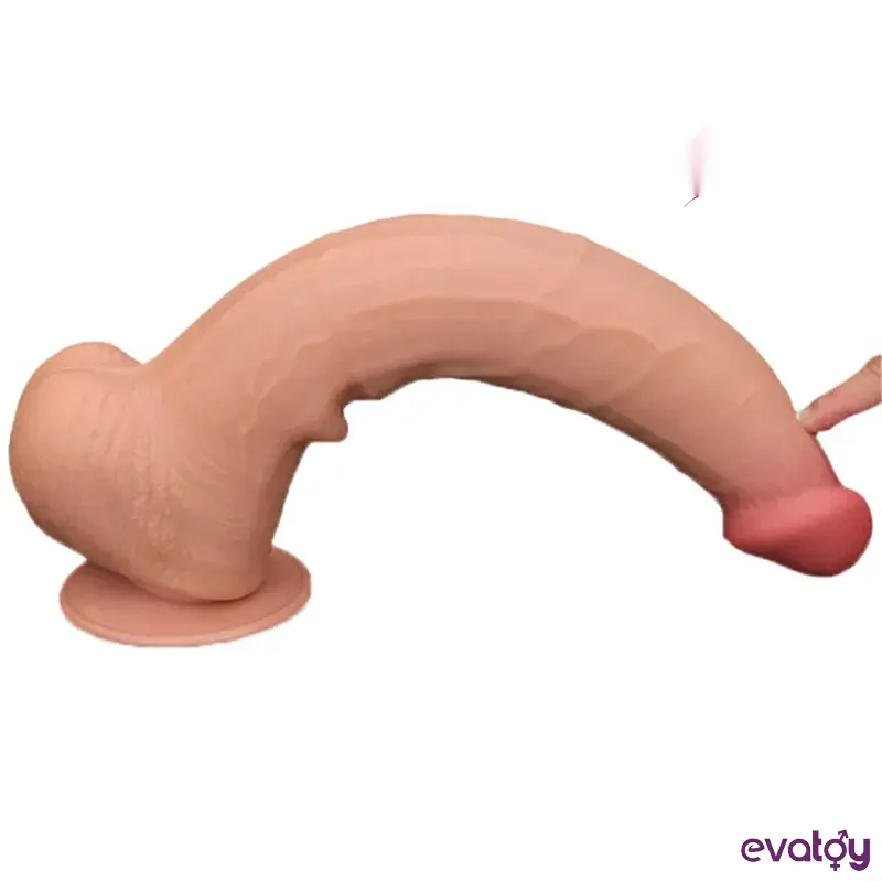 lovetoy-34-cm-cift-katmanli-kayar-derili-dildo-4