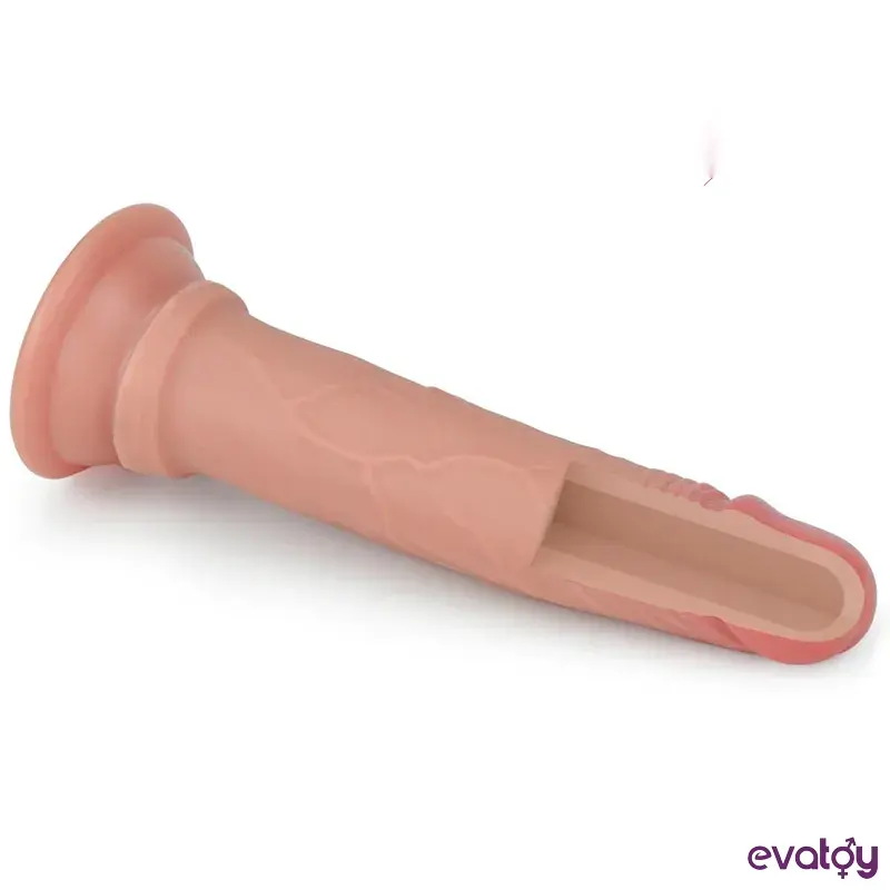 lovetoy-nature-cock-18-cm-cift-katmanli-duz-dildo-4
