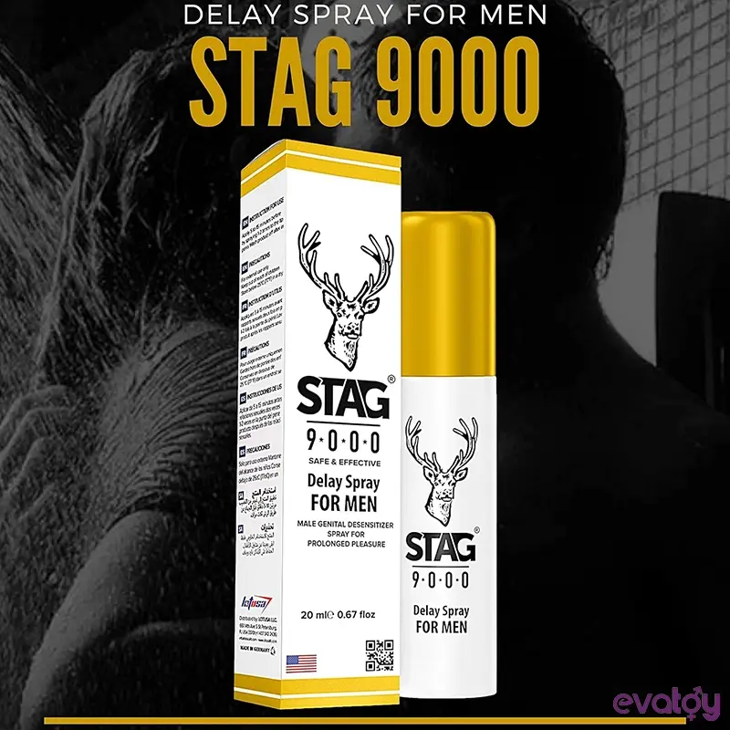 بخاخ تأخير القذف للرجال STAG 9000 سعة 20 مل