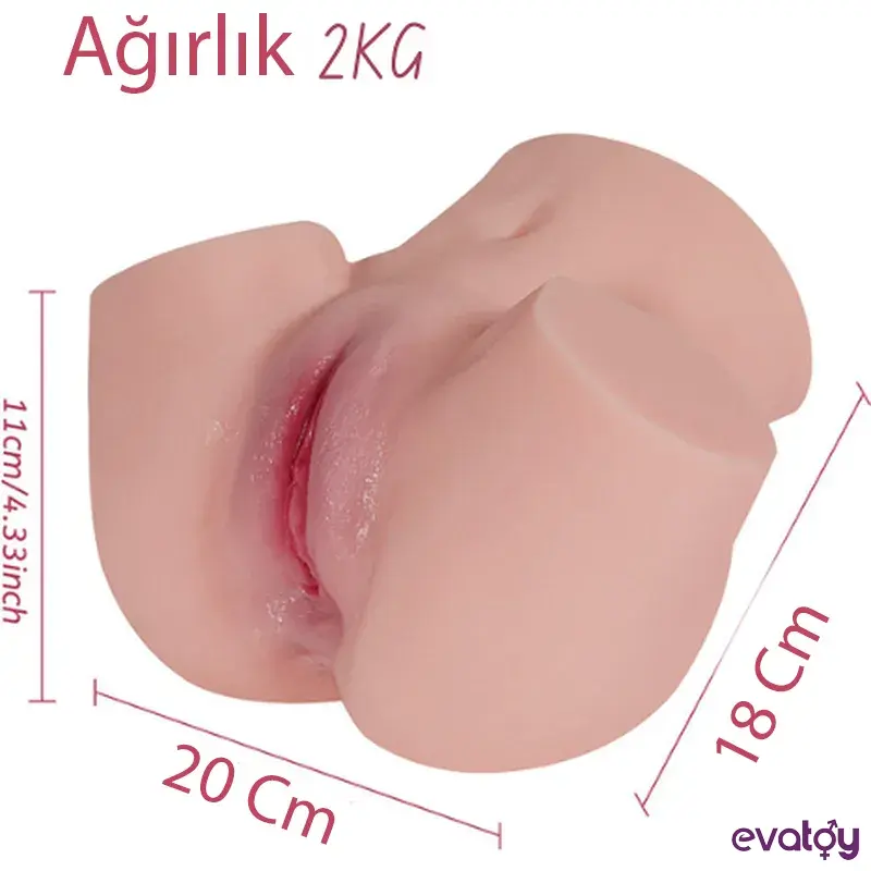yasha-2-kg-titresimli-anal-ve-vajinal-kalca-masturbator-1